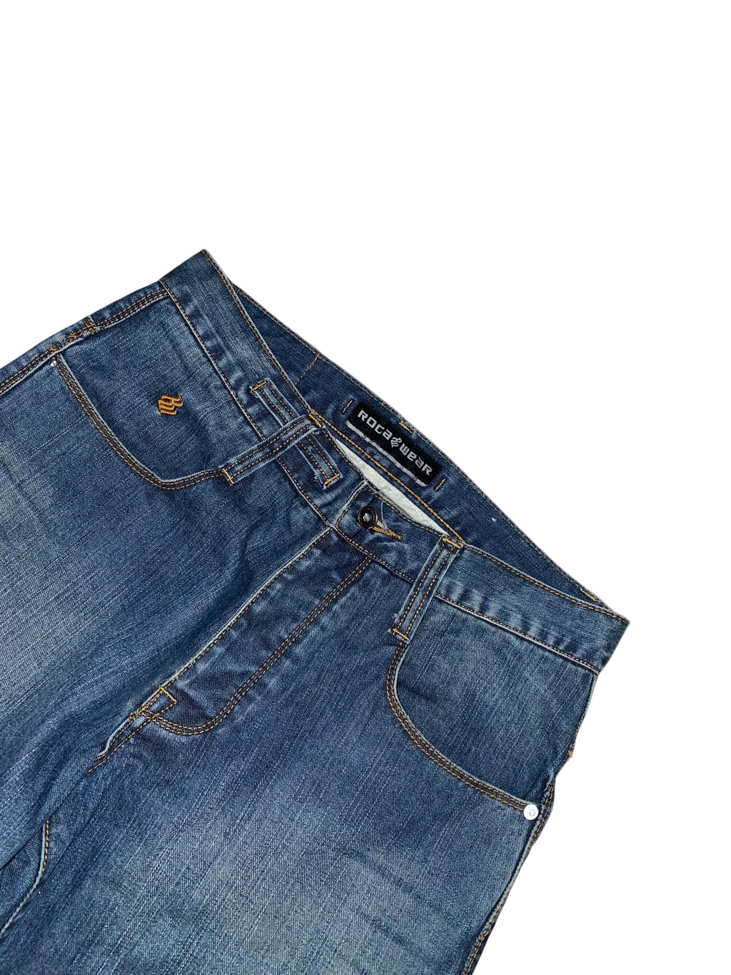 Rocawear 2000s Straight Leg Jeans y2k Hip Hop *32*