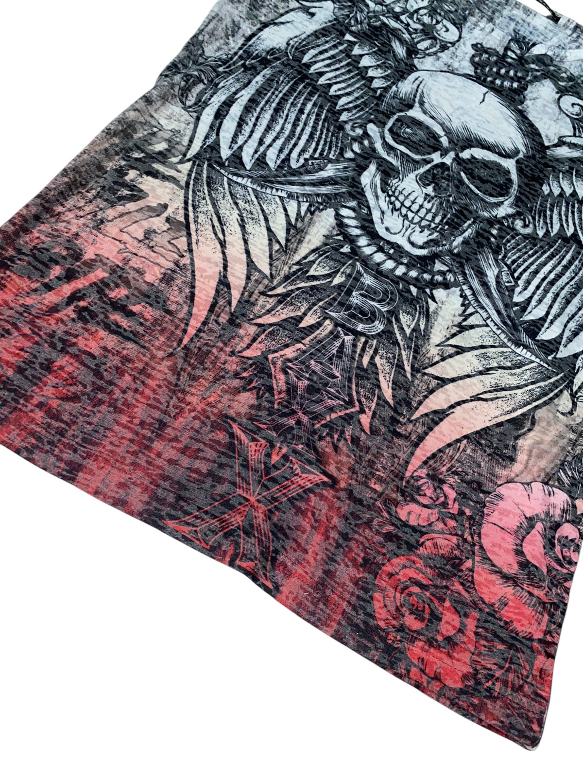 Cipo & Baxx 2010s Tribal Slim Fit y2k Gothic T-Shirt *M*