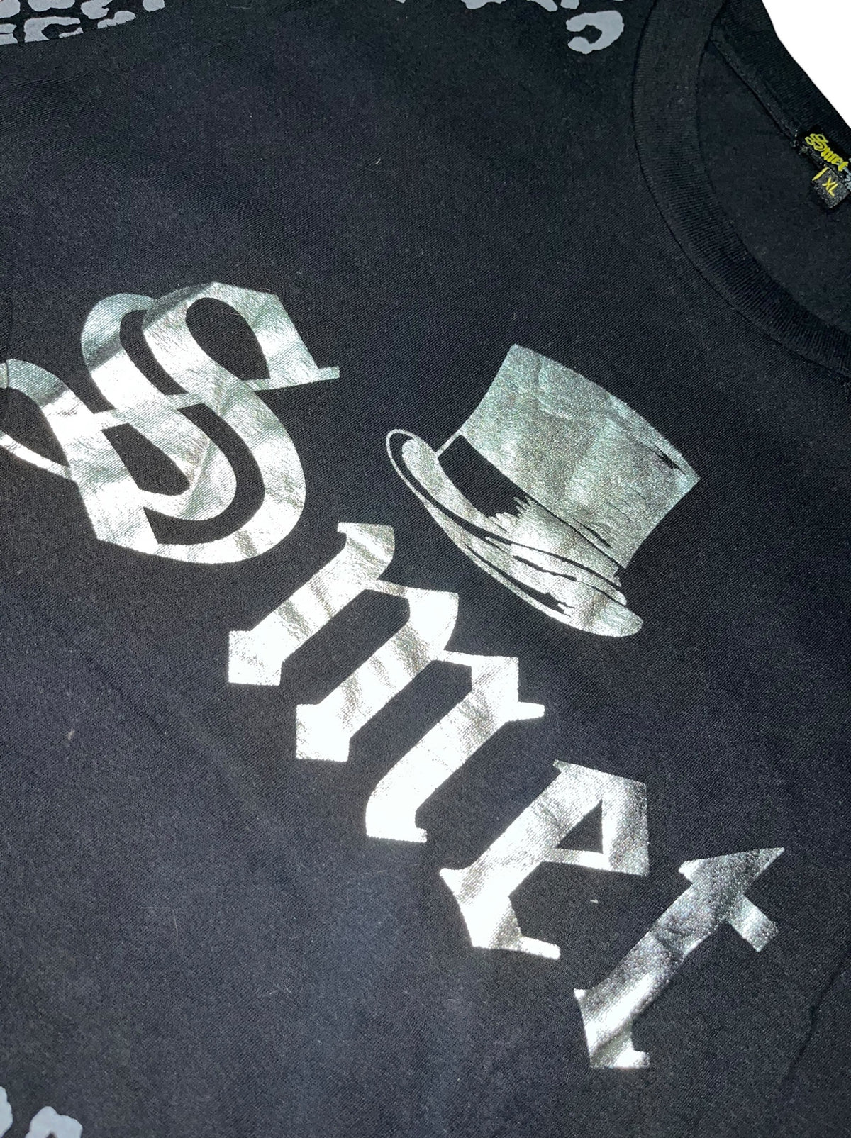 Smet rare Womens y2k 2010s Gothic Tribal T-Shirt *M*