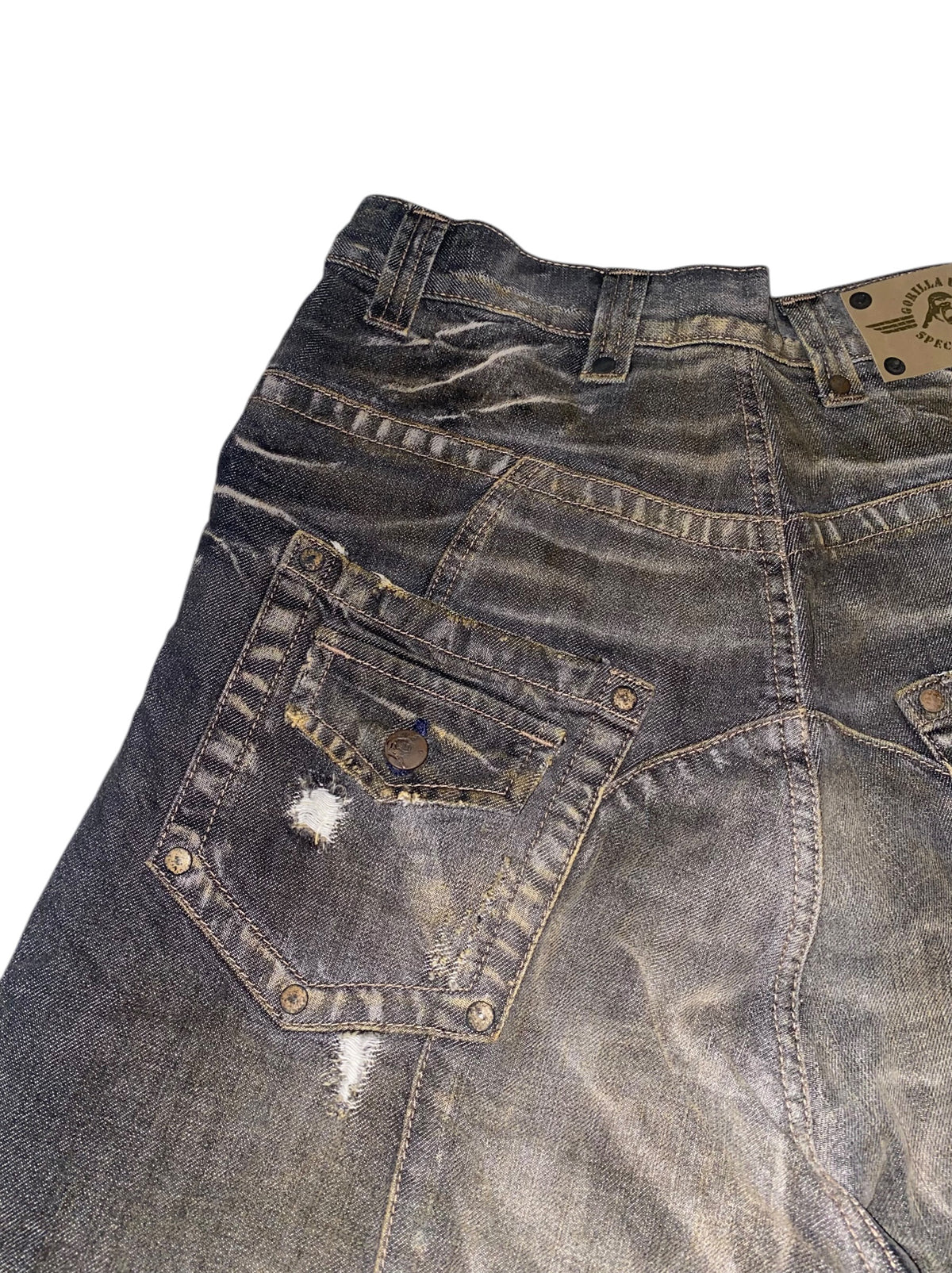 Gorilla Unit 2010s rare y2k Jorts Hip Hop *30*