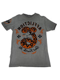Affliction 2000s rare Reversible T-Shirt Gothic Hip Hop y2k *M*