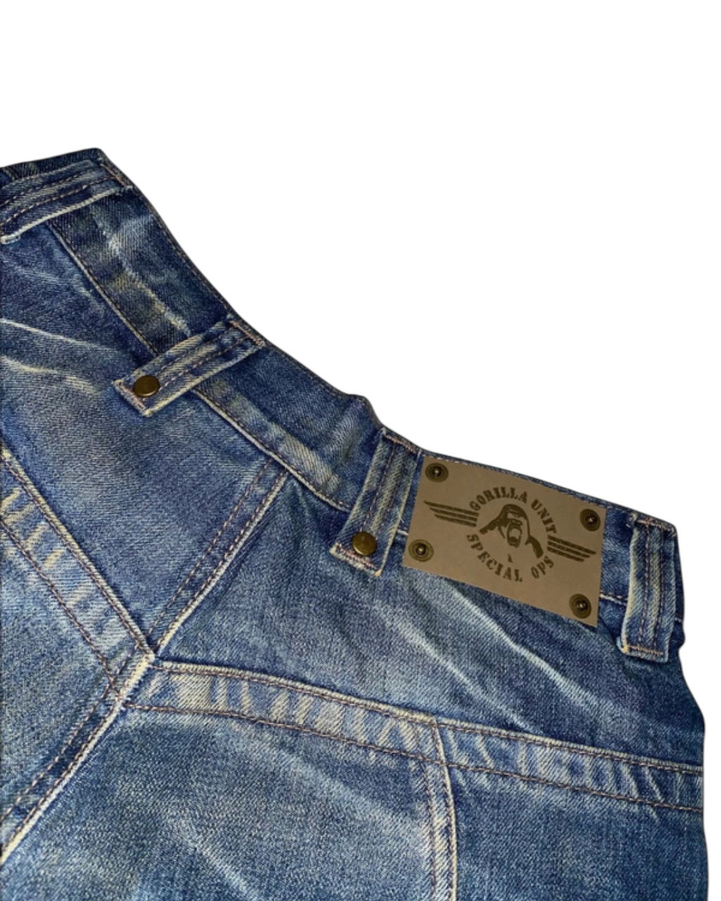 Gorilla Unit 2010s rare Deadstock y2k Jorts Hip Hop *28*