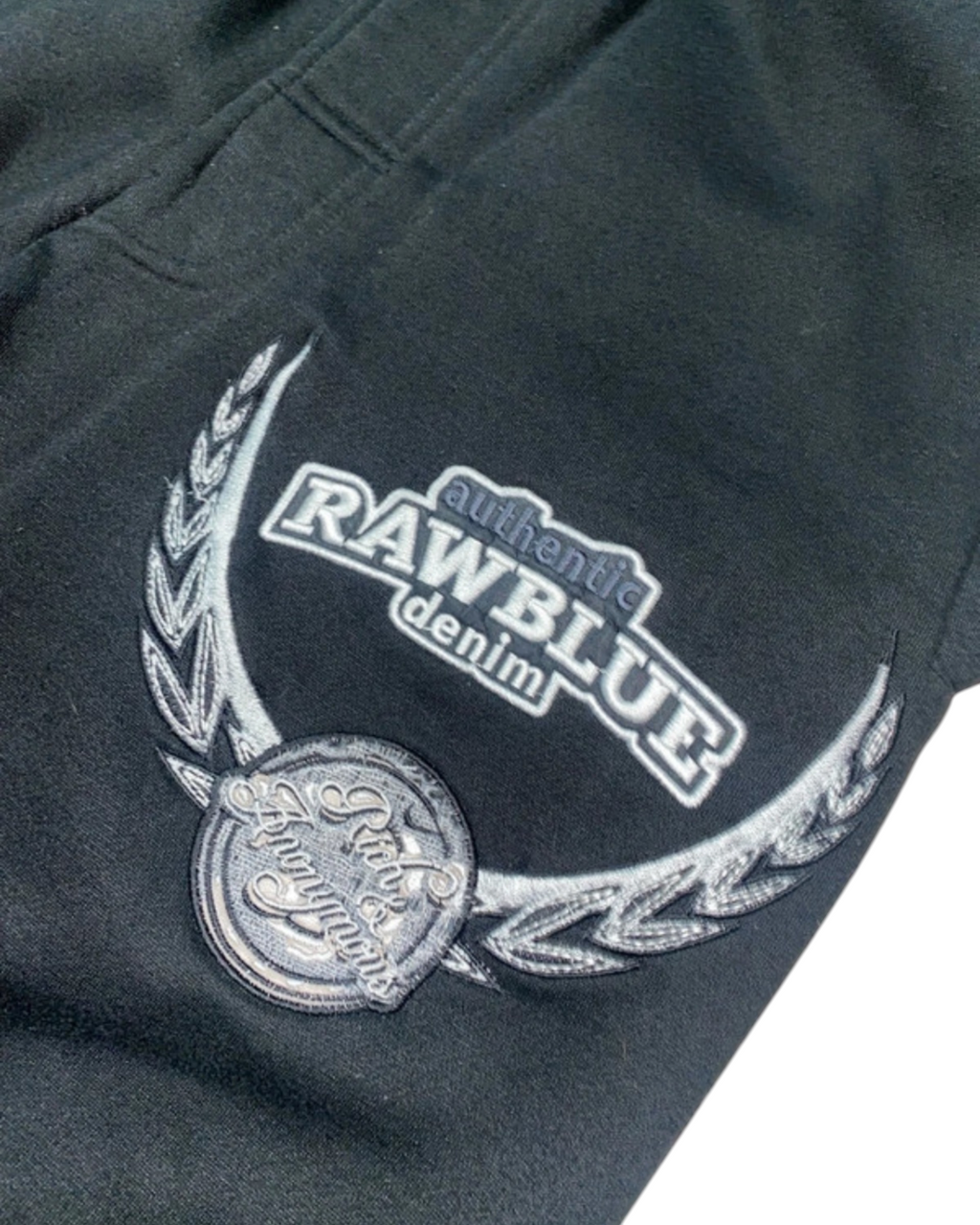 Raw Blue 2000s Hip Hop Jogginghose rare y2k *M*
