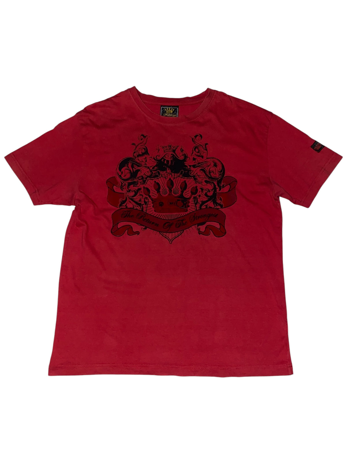 Fishbone 2000s Big Buddha Tribal T-Shirt y2k Gothic *L*
