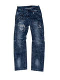 Kosmo & Lupo 2010s Tribal y2k Slim Fit Jeans *30*
