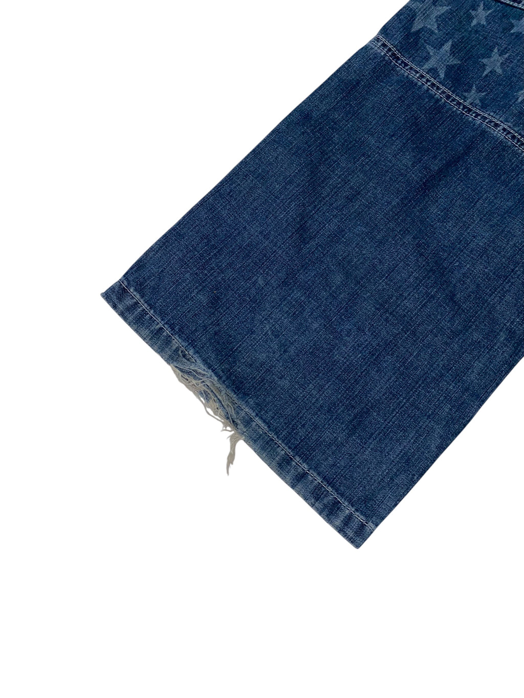 M.Dia Refugee 2000s Baggy Jeans Hip Hop y2k USA Print rare *32*