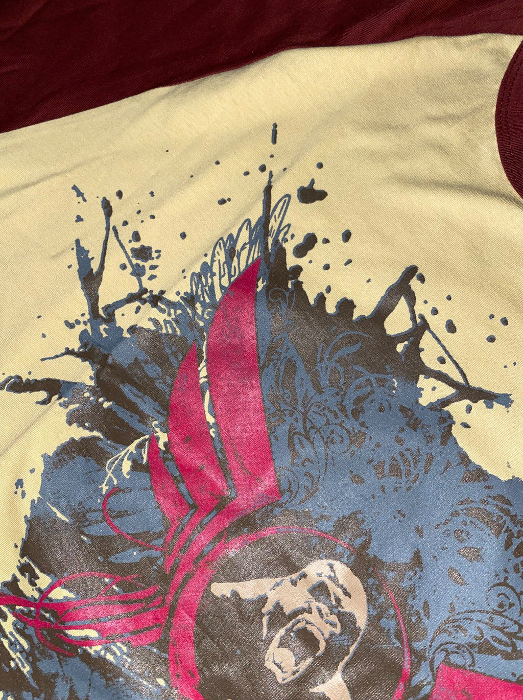 Gorilla Unit 2010s rare Tribal T-Shirt Hip Hop Gothic *M*