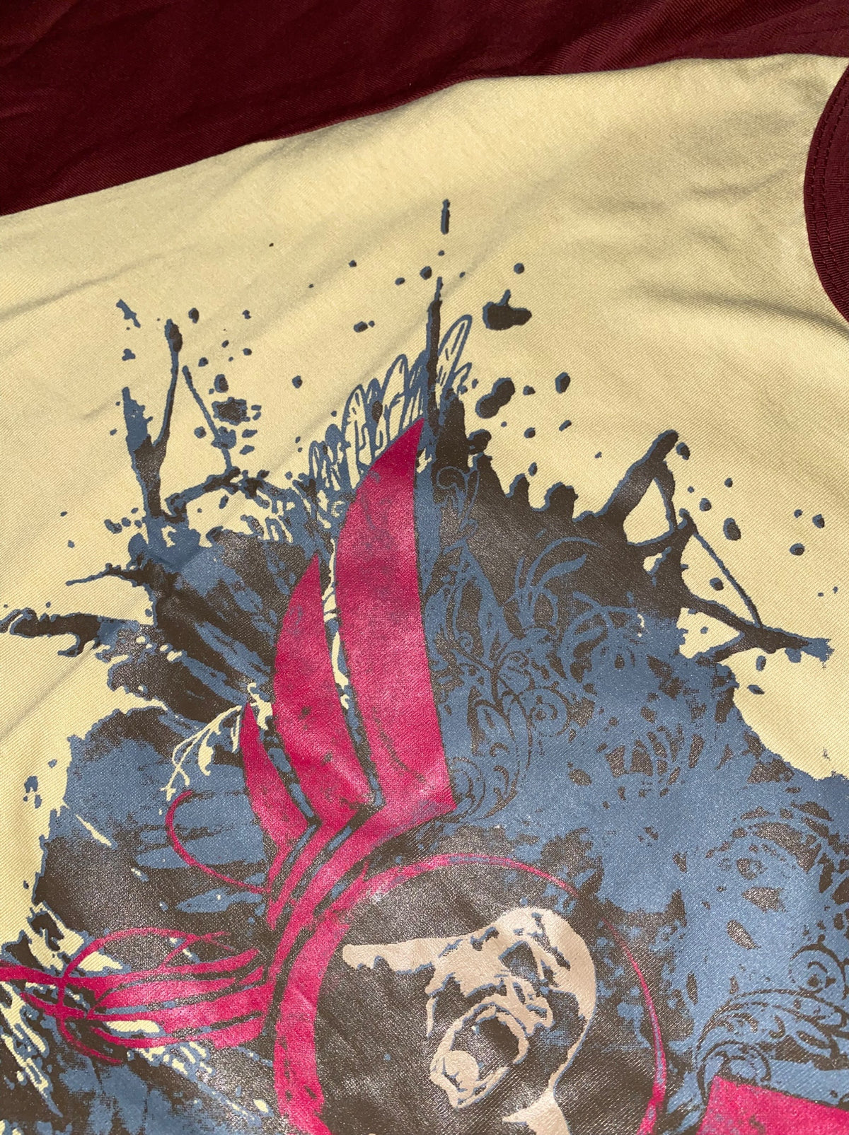 Gorilla Unit 2010s rare Tribal T-Shirt Hip Hop Gothic *M*