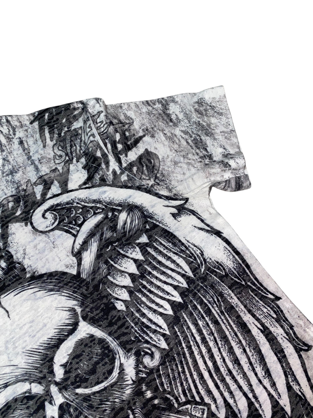 Cipo & Baxx 2010s Tribal Slim Fit y2k Gothic T-Shirt *M*