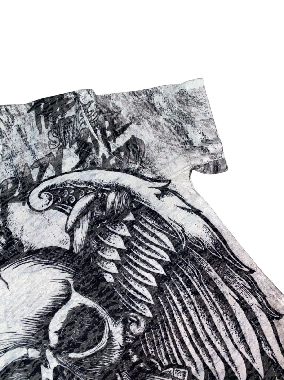 Cipo & Baxx 2010s Tribal Slim Fit y2k Gothic T-Shirt *M*