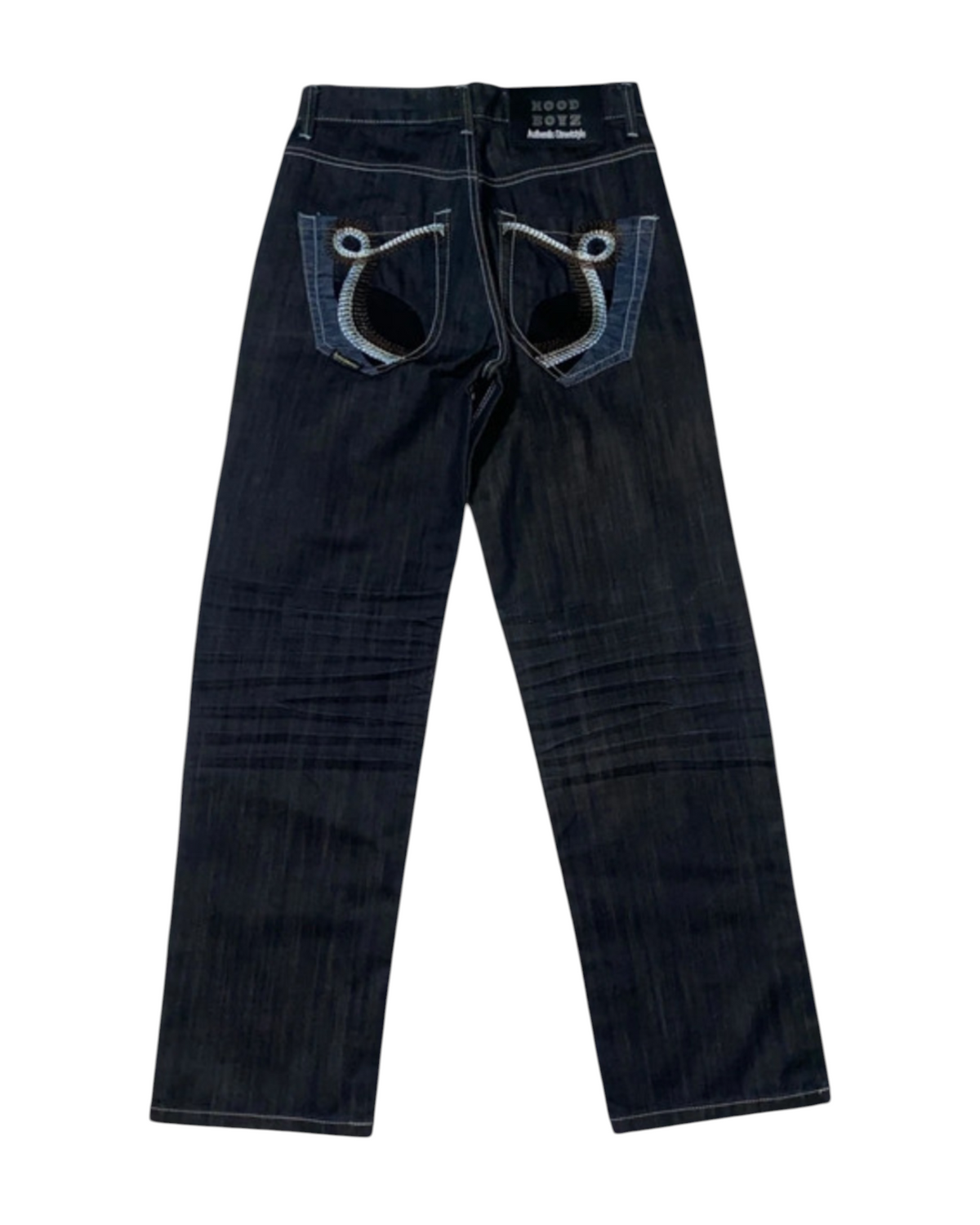Hoodboyz rare 2000s Deadstock Baggy Jeans y2k Hip Hop *28*