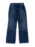 M.Dia Refugee 2000s Baggy Jeans Hip Hop y2k USA Print rare *32*
