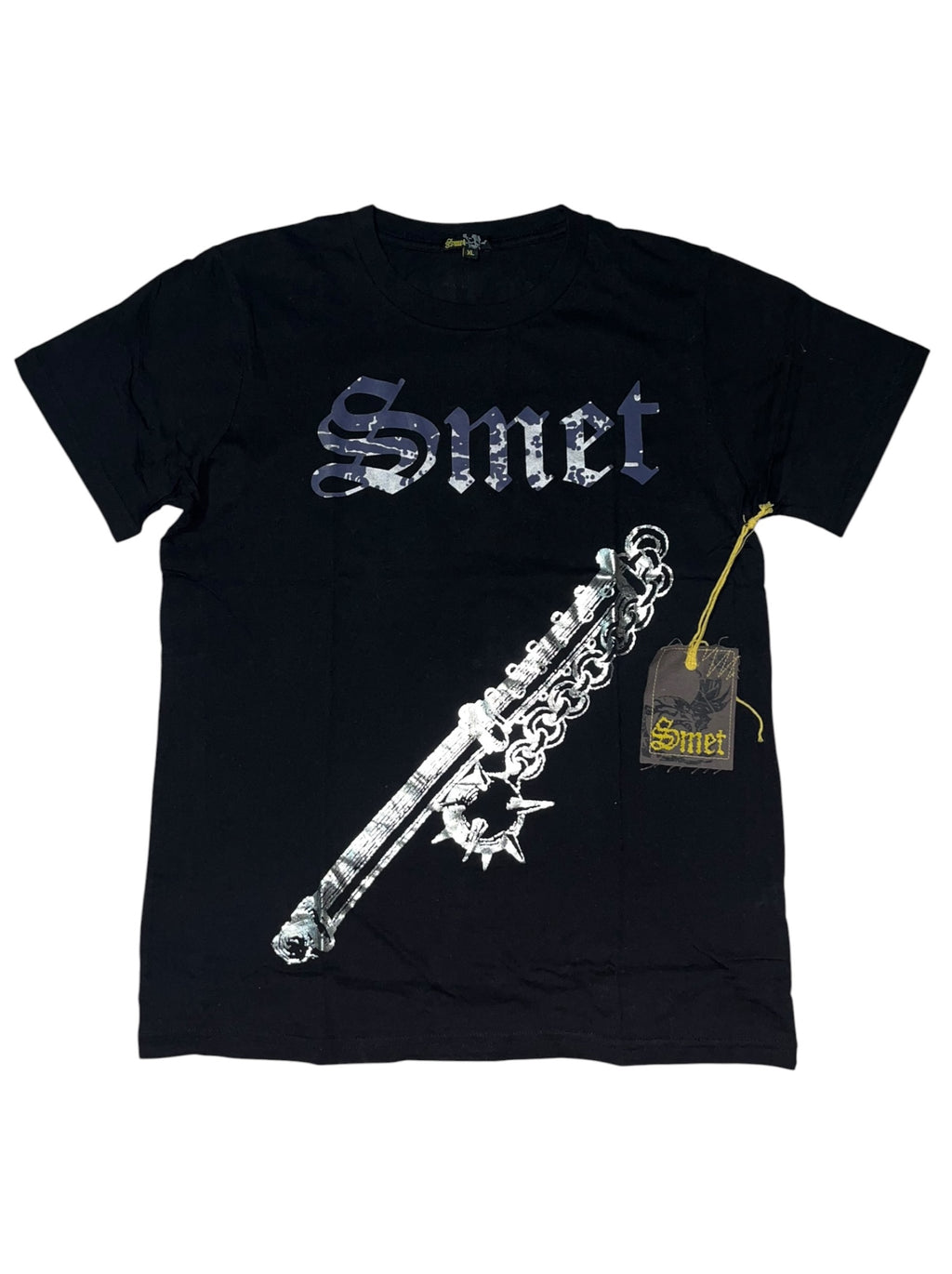 Smet rare Womens y2k 2010s Gothic Tribal T-Shirt *M*