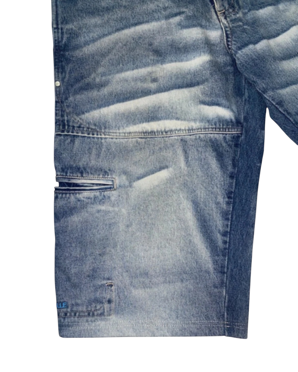 Pelle Pelle rare 2000s Baggy Jorts Hip Hop y2k *32*