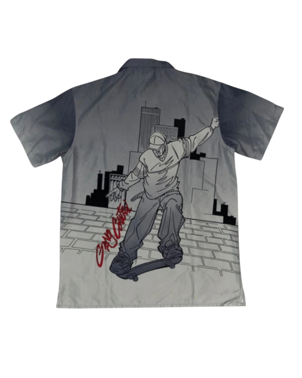 WXY rare 2000s Hip Hop Hemd y2k Skate Vintage *S*