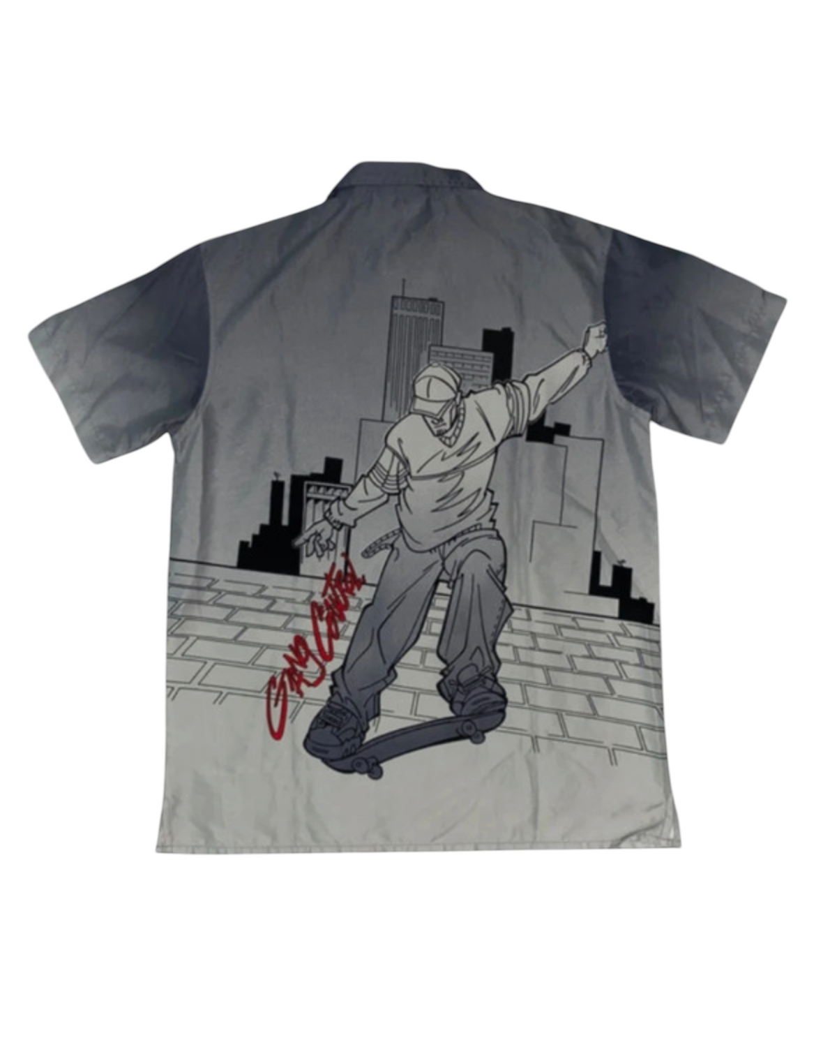 WXY rare 2000s Hip Hop Hemd y2k Skate Vintage *S*