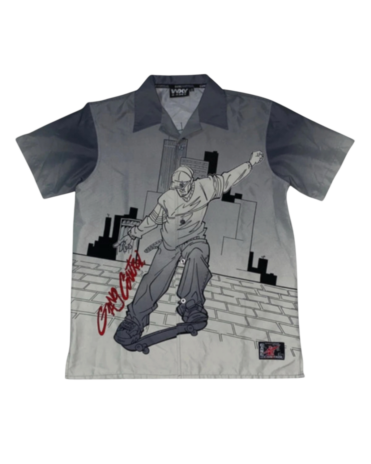 WXY rare 2000s Hip Hop Hemd y2k Skate Vintage *S*