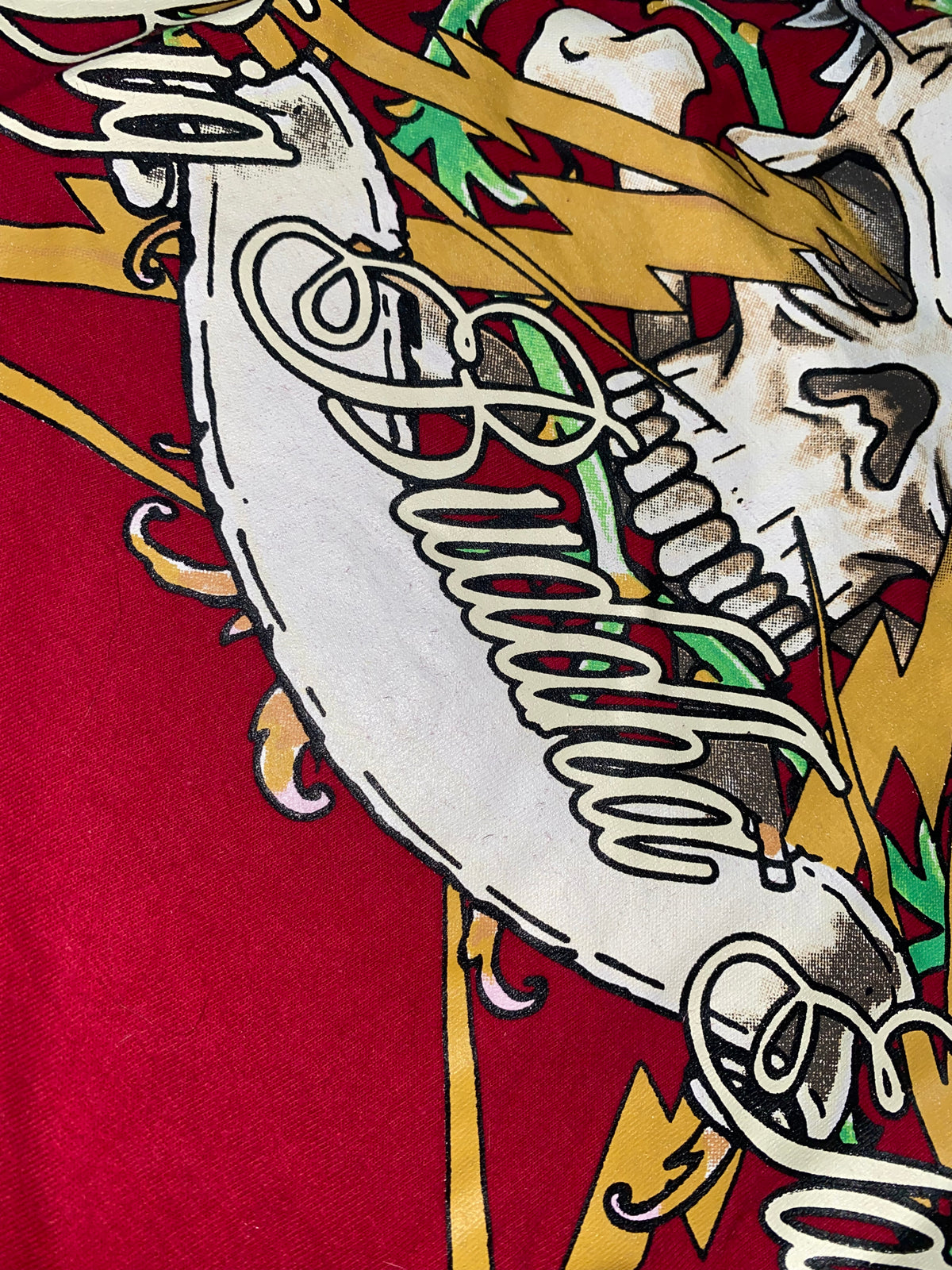 Fishbone Big Buddha 2000s T-Shirt rare y2k Gothic Hip Hop *S*