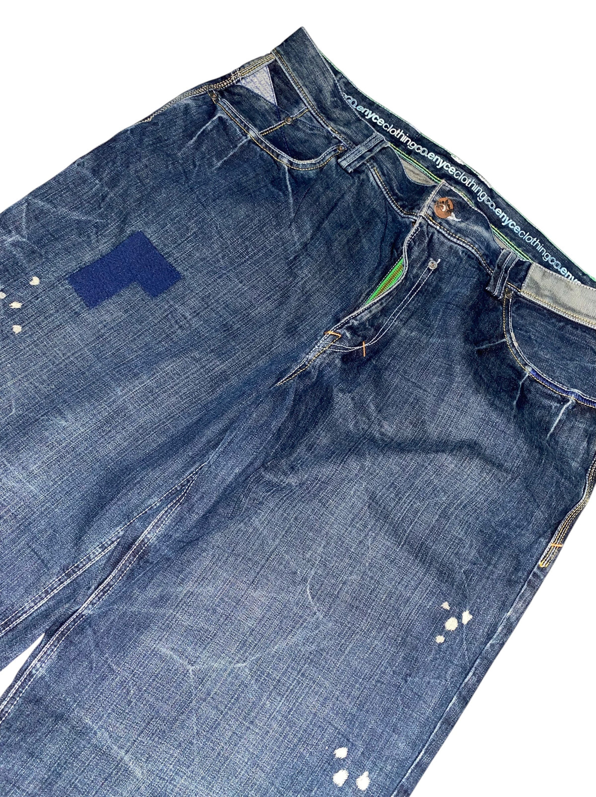 Enyce 2000s Hip Hop Baggy Jeans y2k Vintage *38*