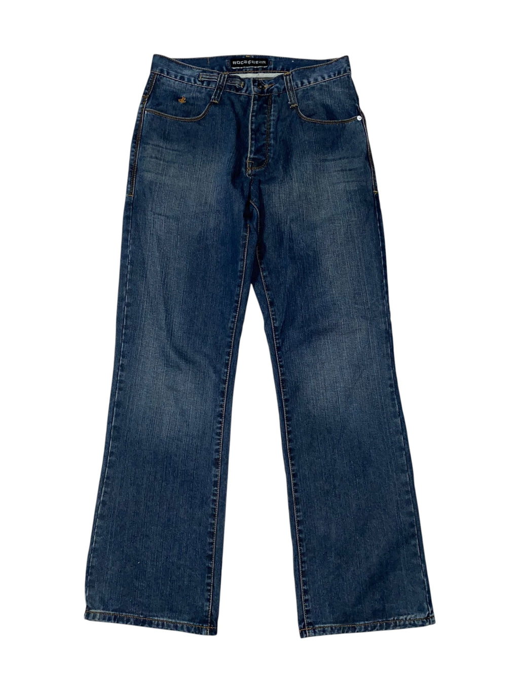Rocawear 2000s Straight Leg Jeans y2k Hip Hop *32*