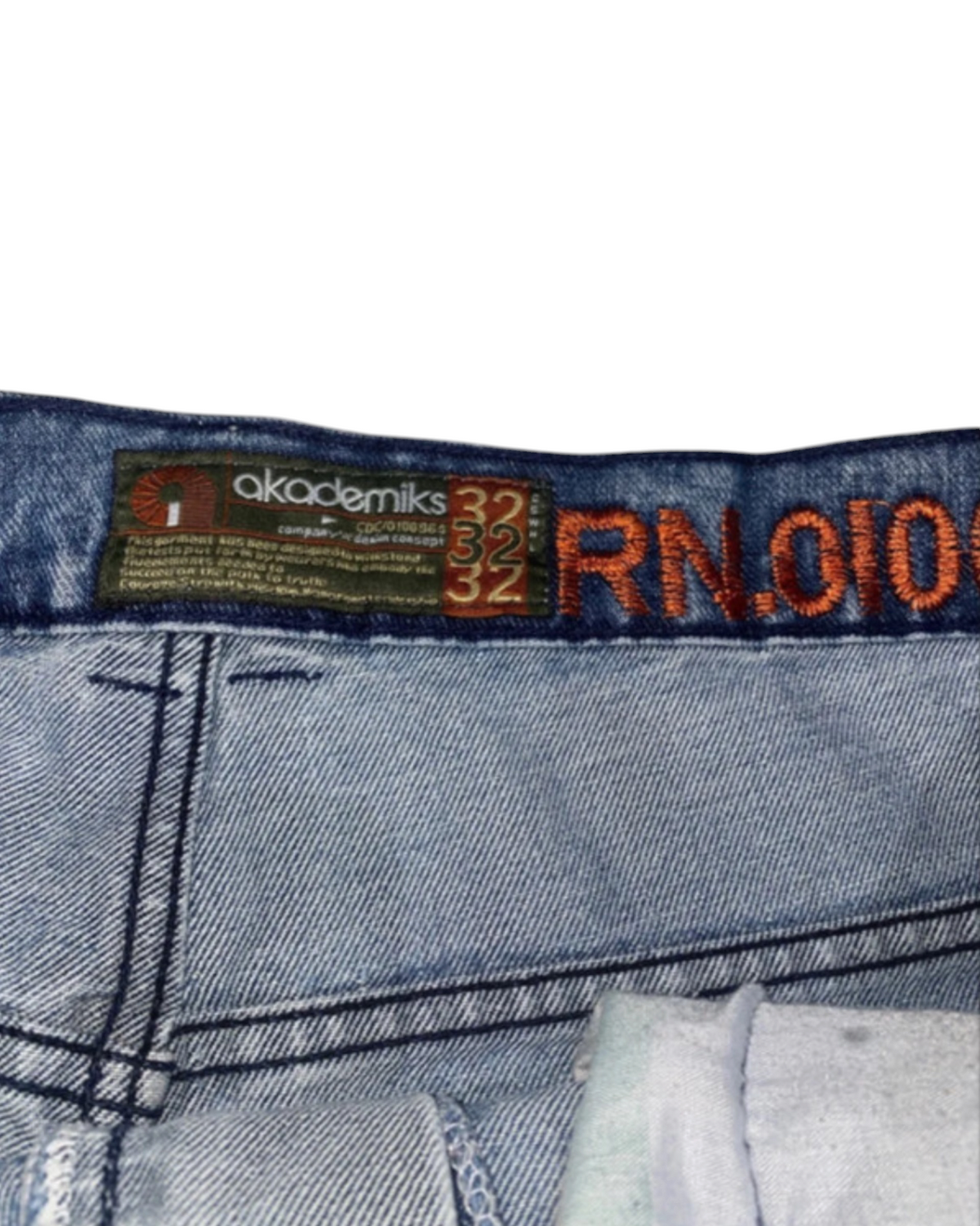 Akademiks 2000s Hip Hop Vintage Baggy Jeans rare y2k *32*