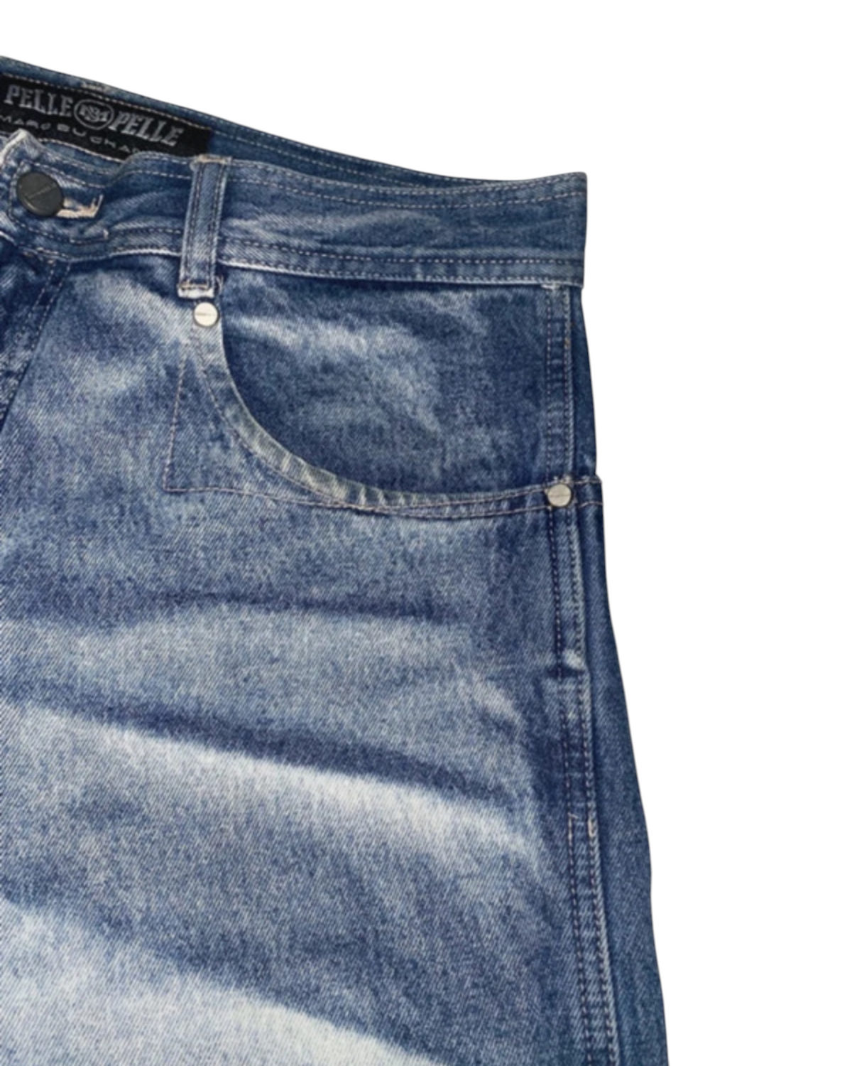 Pelle Pelle rare 2000s Baggy Jorts Hip Hop y2k *32*