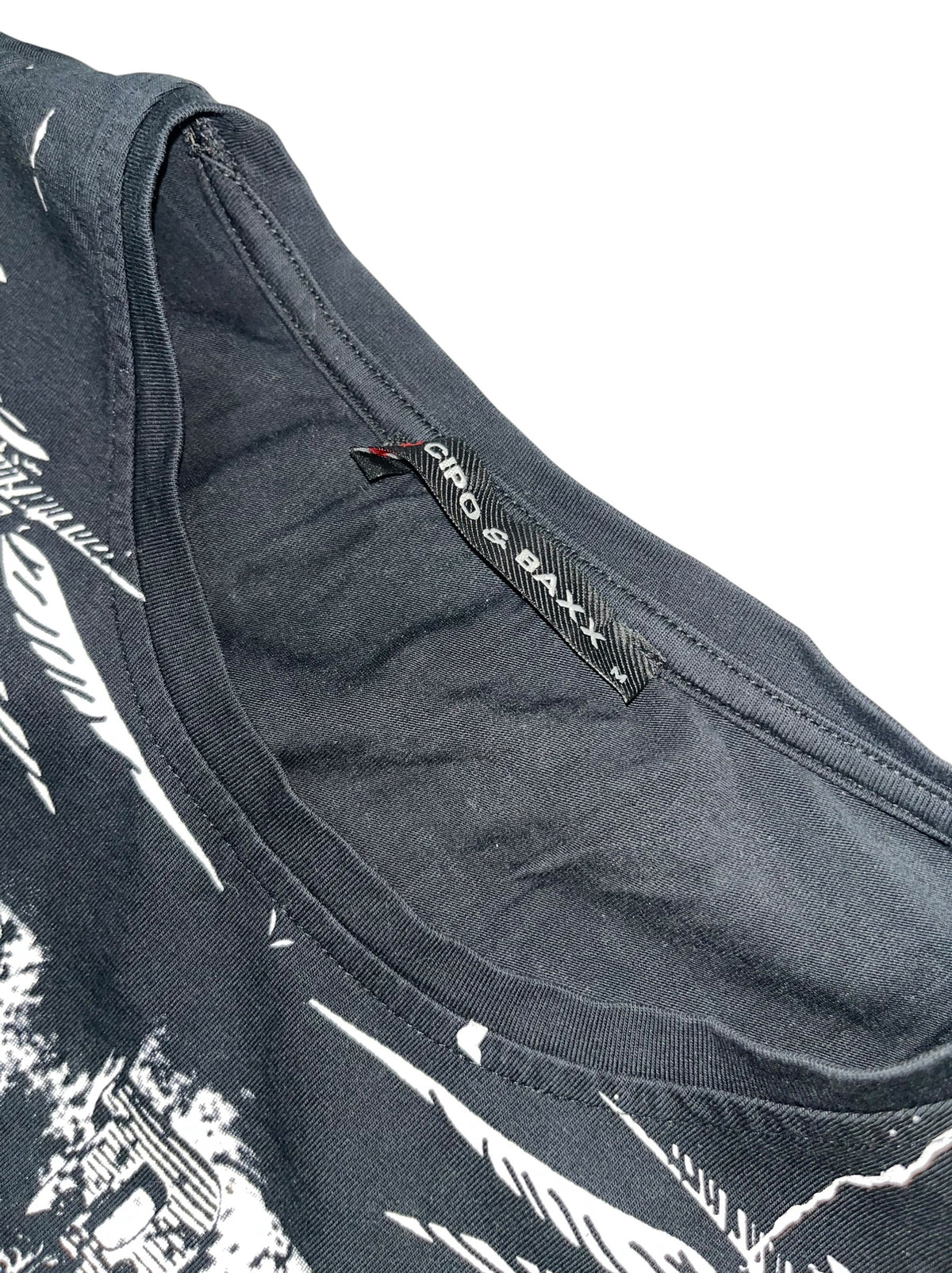 Cipo & Baxx 2010s T-Shirt Slim Fit Swag Tribal rare y2k *M*