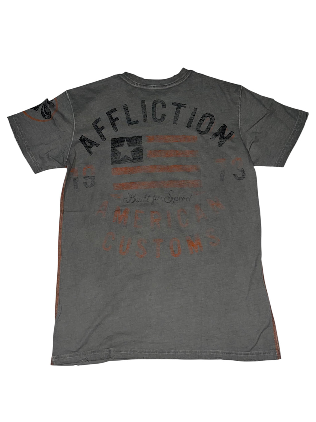 Affliction 2000s rare Reversible T-Shirt Gothic Hip Hop y2k *M*