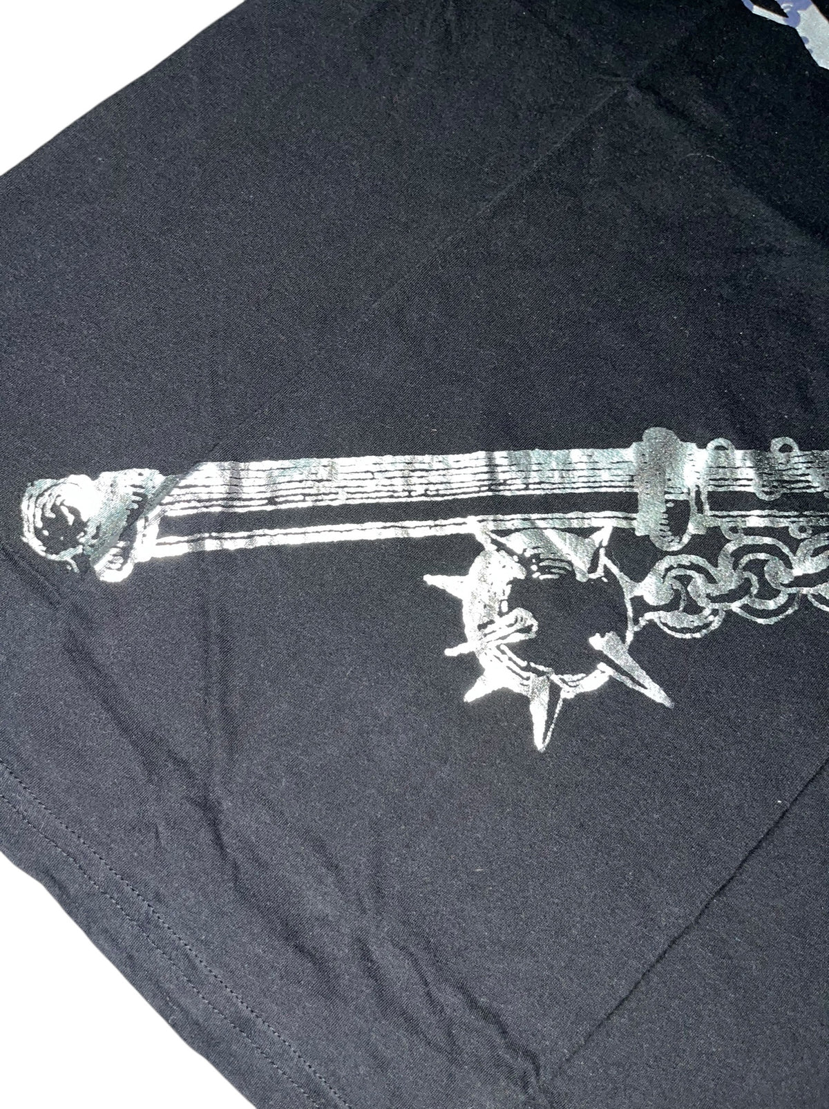 Smet rare Womens y2k 2010s Gothic Tribal T-Shirt *M*