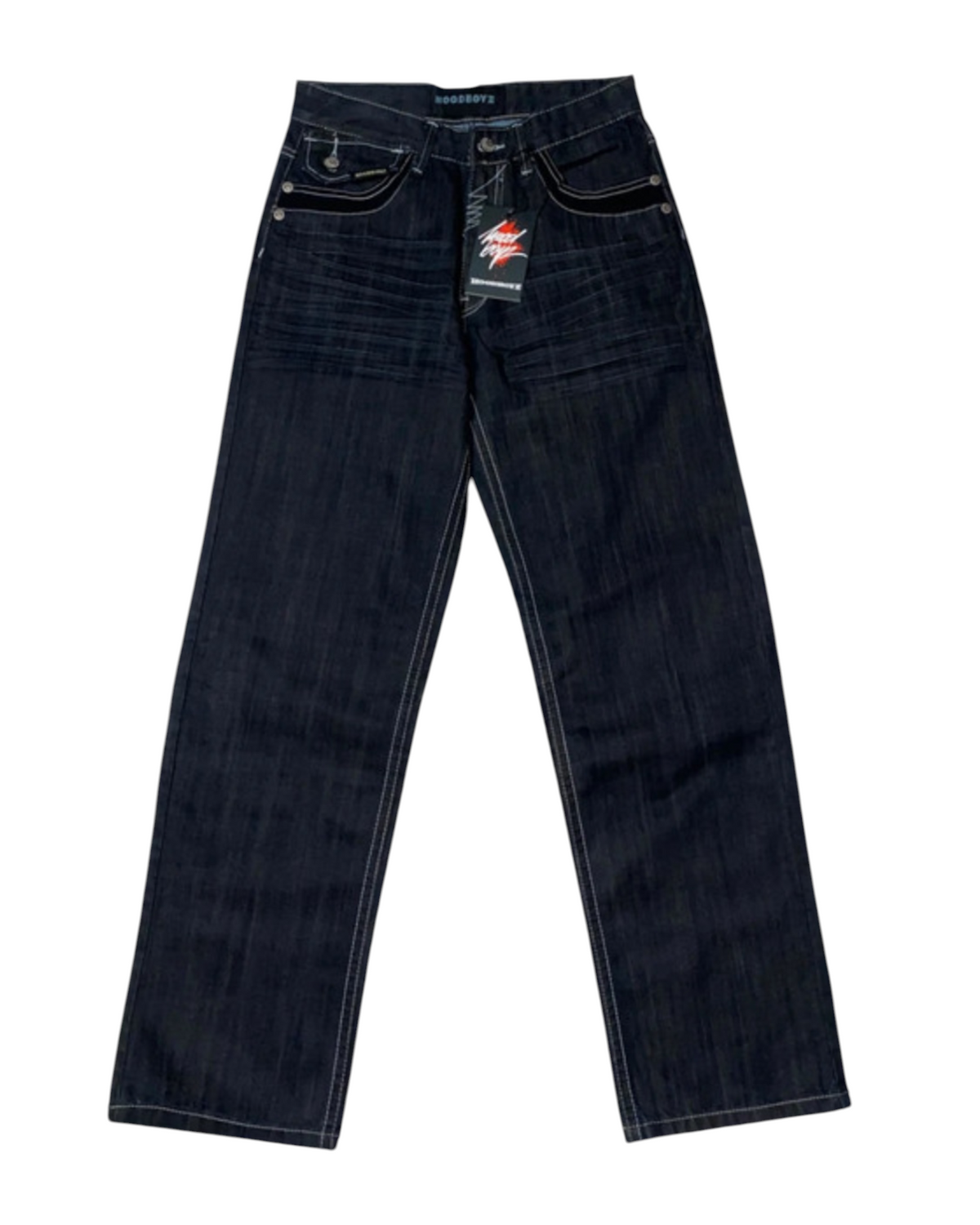 Hoodboyz rare 2000s Deadstock Baggy Jeans y2k Hip Hop *28*