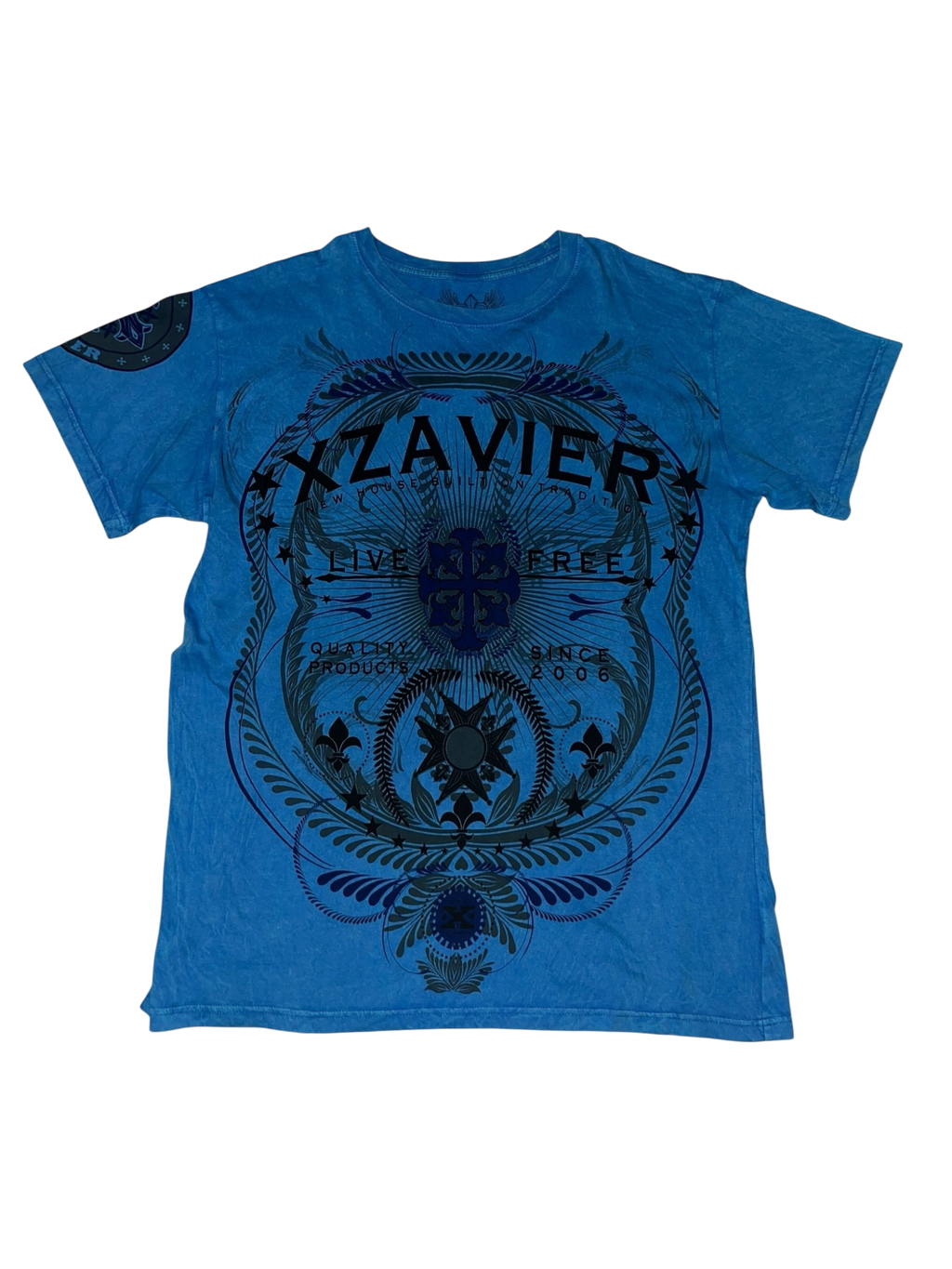 Xzavier rare 2000s T-Shirt Tribal Hip Hop y2k *XL*