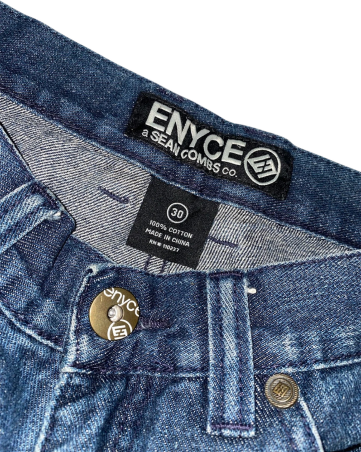 Enyce Straight Leg Vintage 2000s Jeans Hip Hop rare y2k *30*