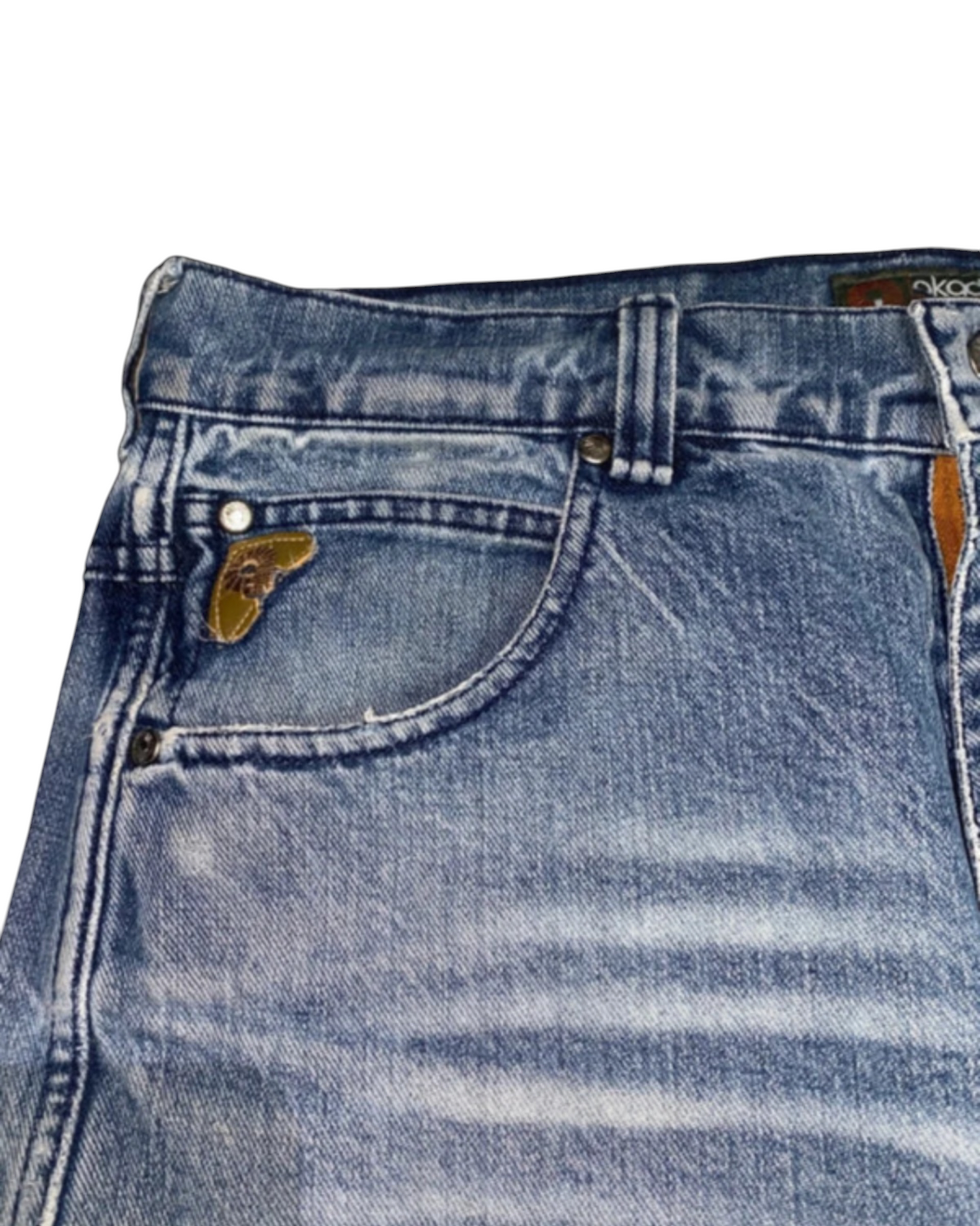 Akademiks 2000s Hip Hop Vintage Baggy Jeans rare y2k *32*