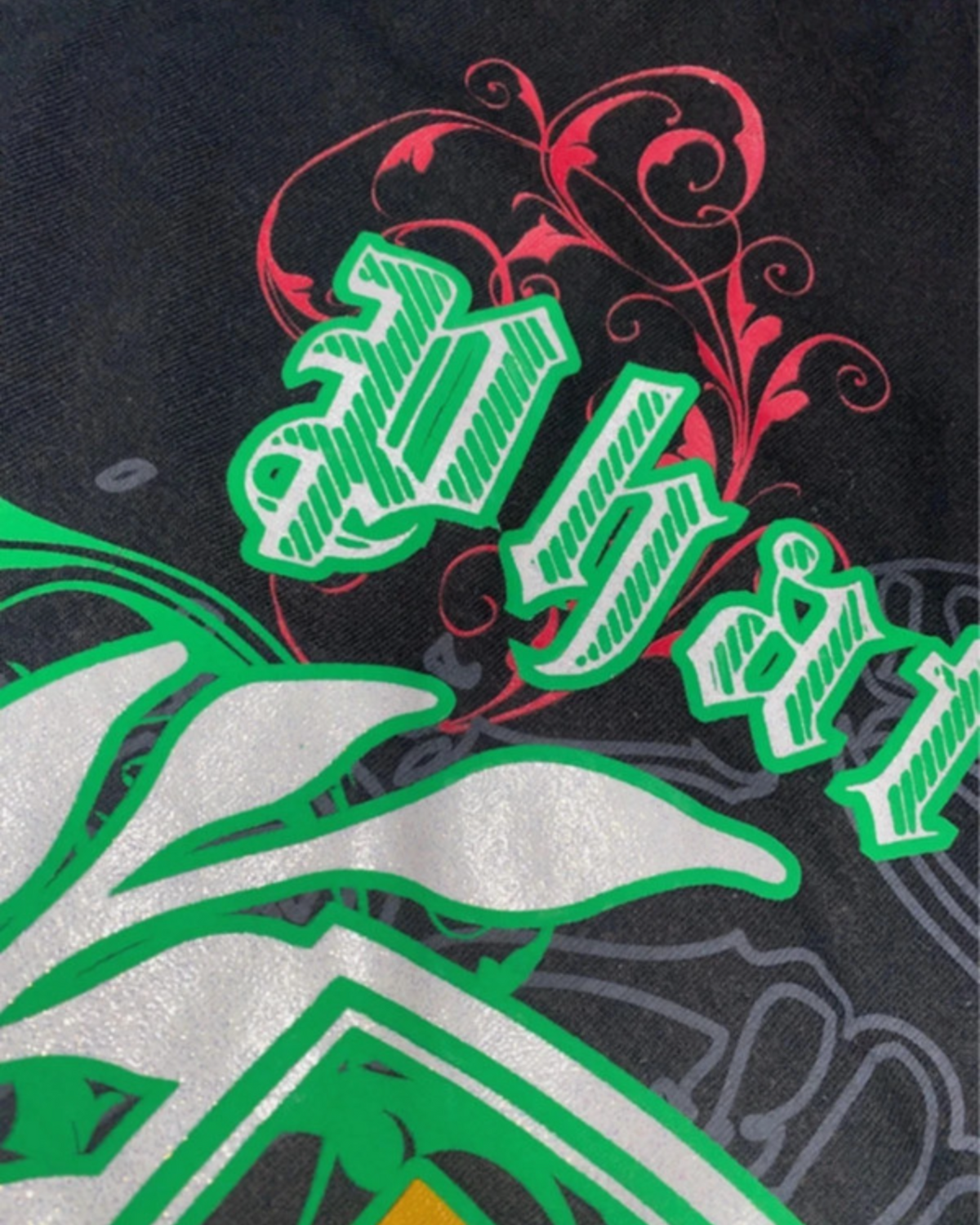 Phat Farm 2000s rare Vintage y2k Tribal T-Shirt *L*