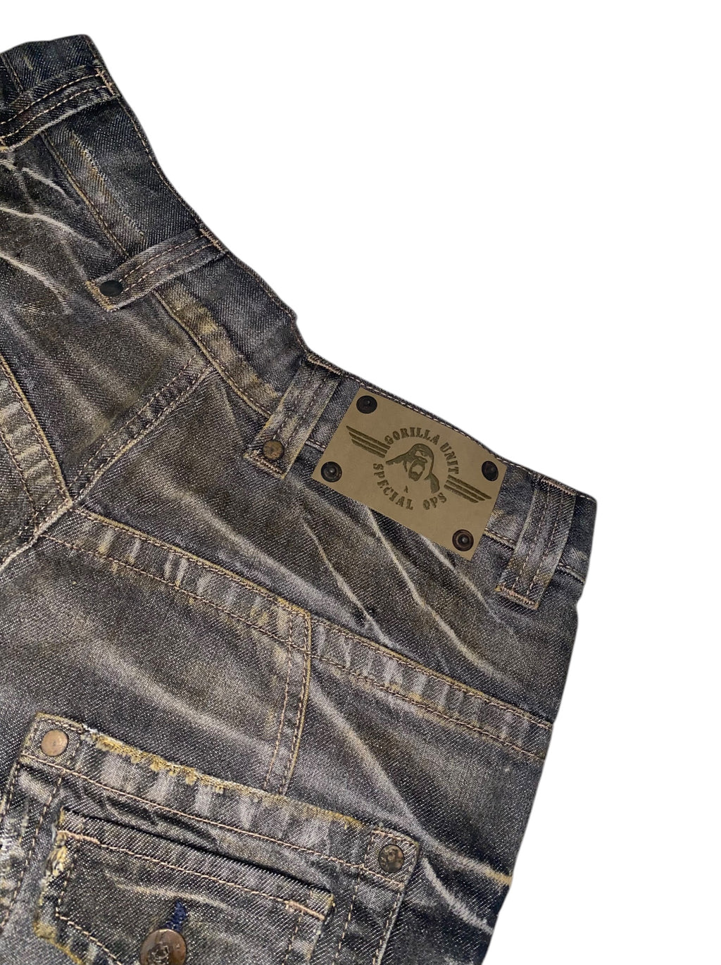 Gorilla Unit 2010s rare y2k Jorts Hip Hop *30*