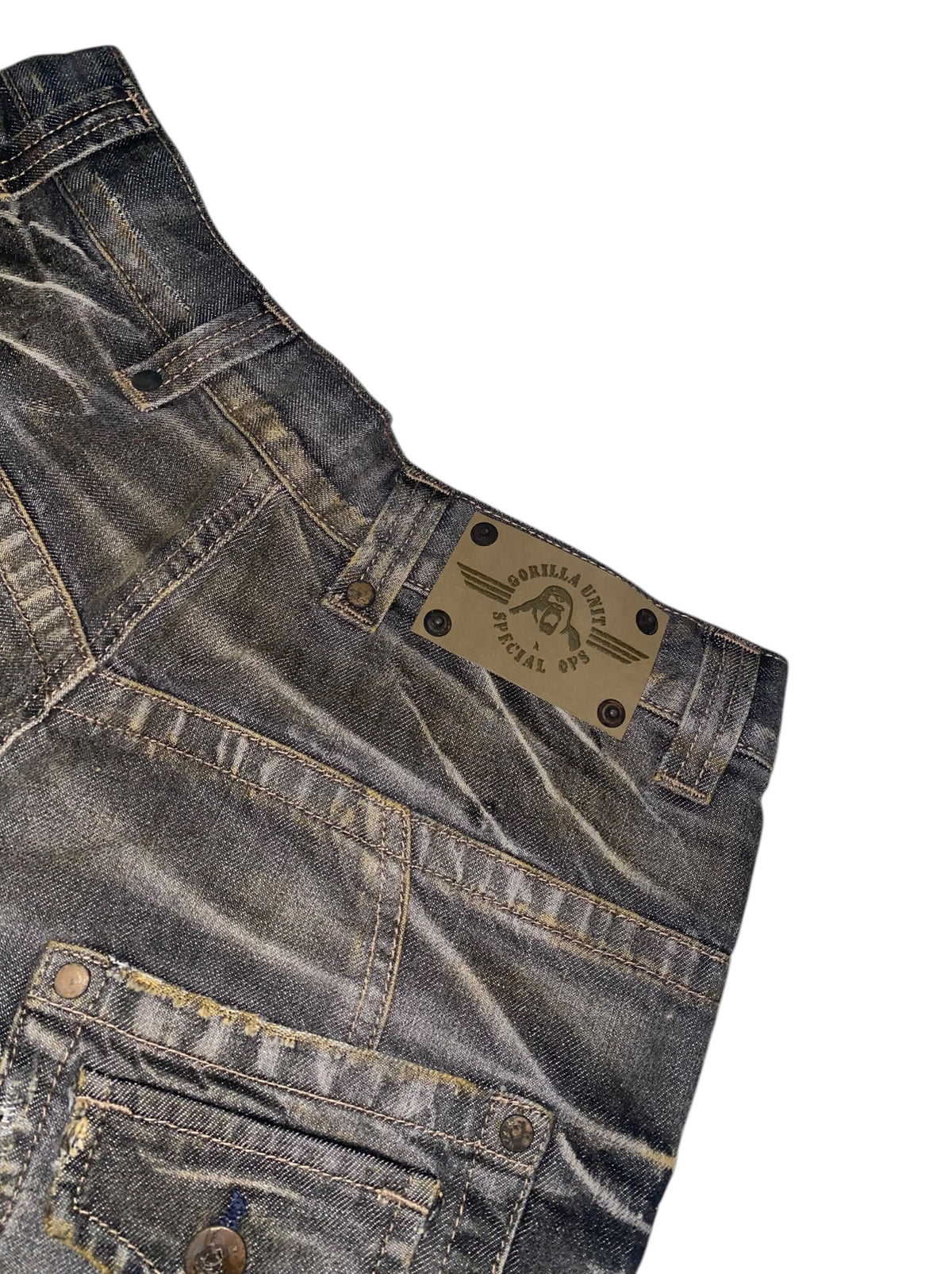 Gorilla Unit 2010s rare y2k Jorts Hip Hop *30*