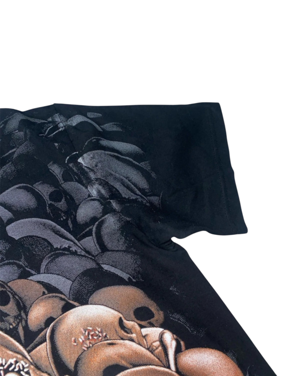 2000s Thunder Hip Hop T-Shirt Skull rare Baggy y2k *L*