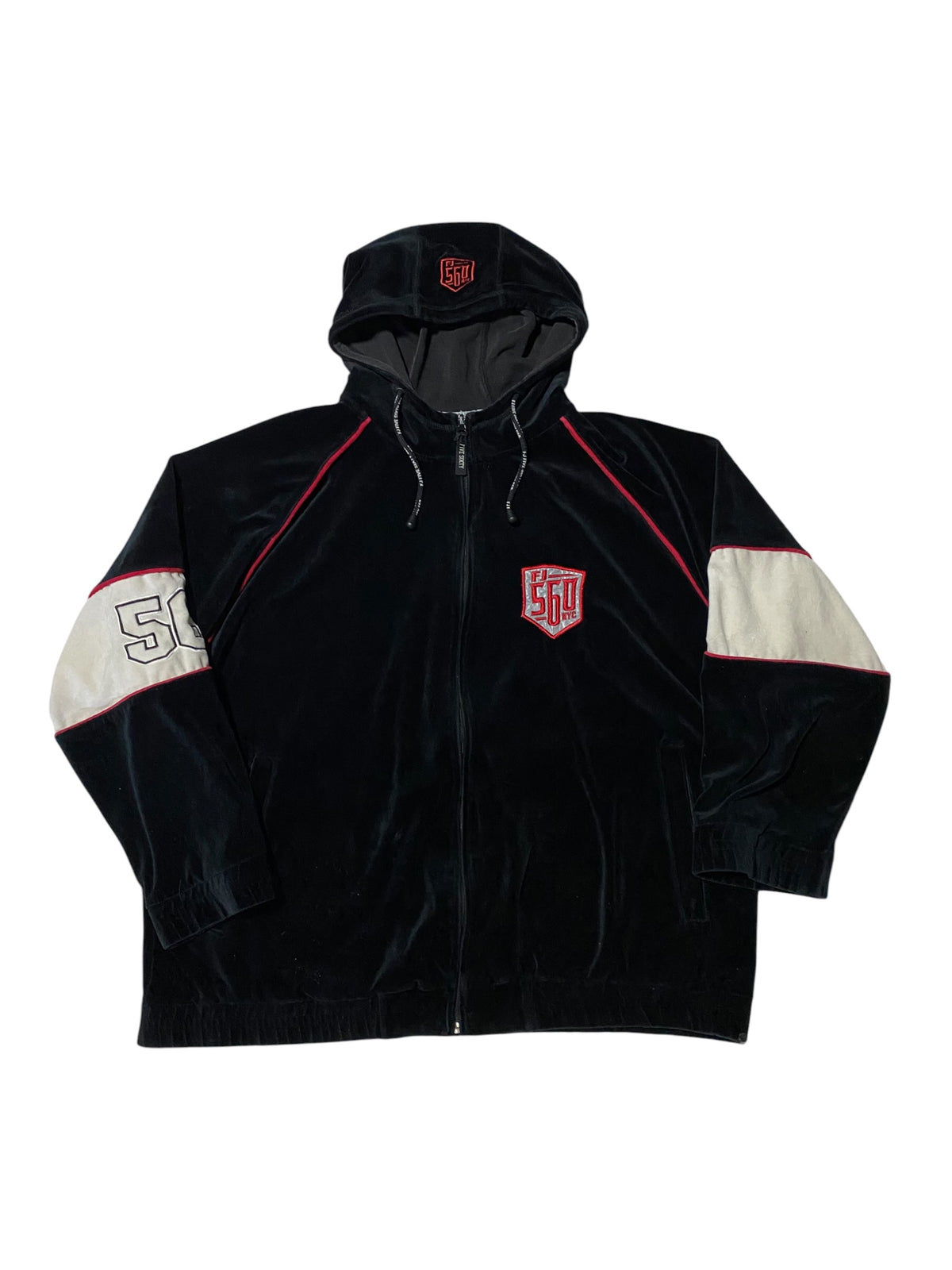 FJ560 2000s Hip Hop Baggy Tracksuit y2k rare *XL*