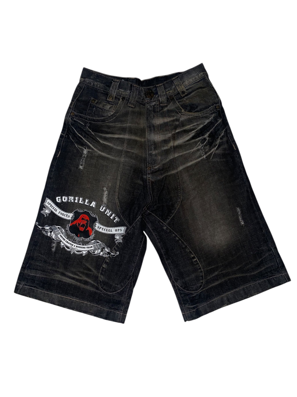 Gorilla Unit 2010s rare y2k Jorts Hip Hop *30*