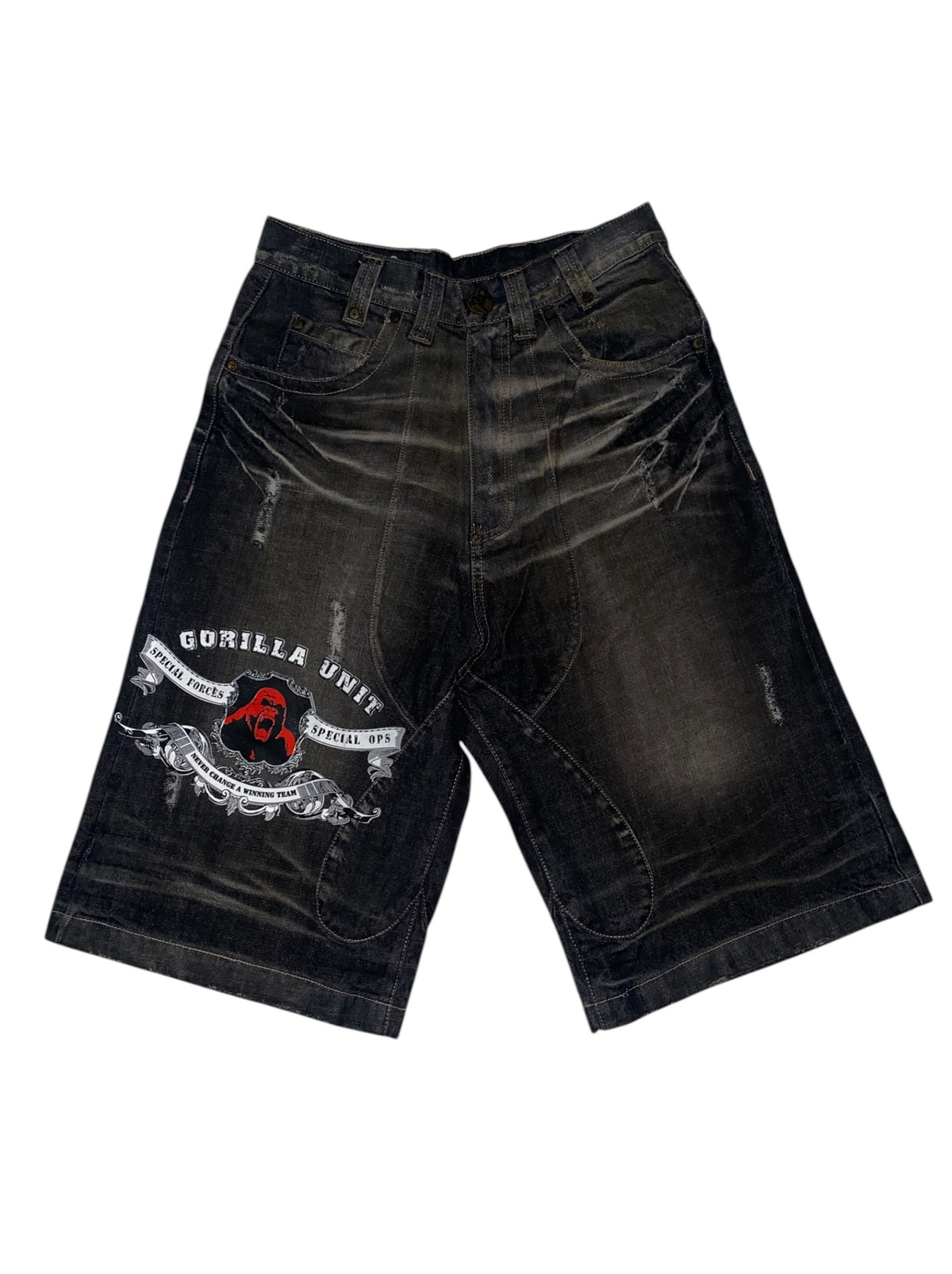 Gorilla Unit 2010s rare y2k Jorts Hip Hop *30*