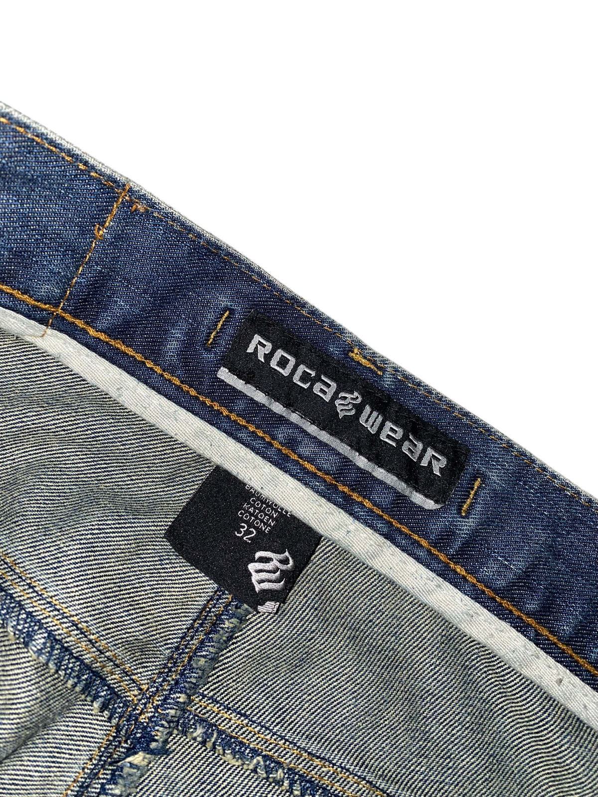 Rocawear 2000s Straight Leg Jeans y2k Hip Hop *32*