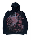 Clockhouse 2010s Gothic Hoodie Tribal rare y2k *M*