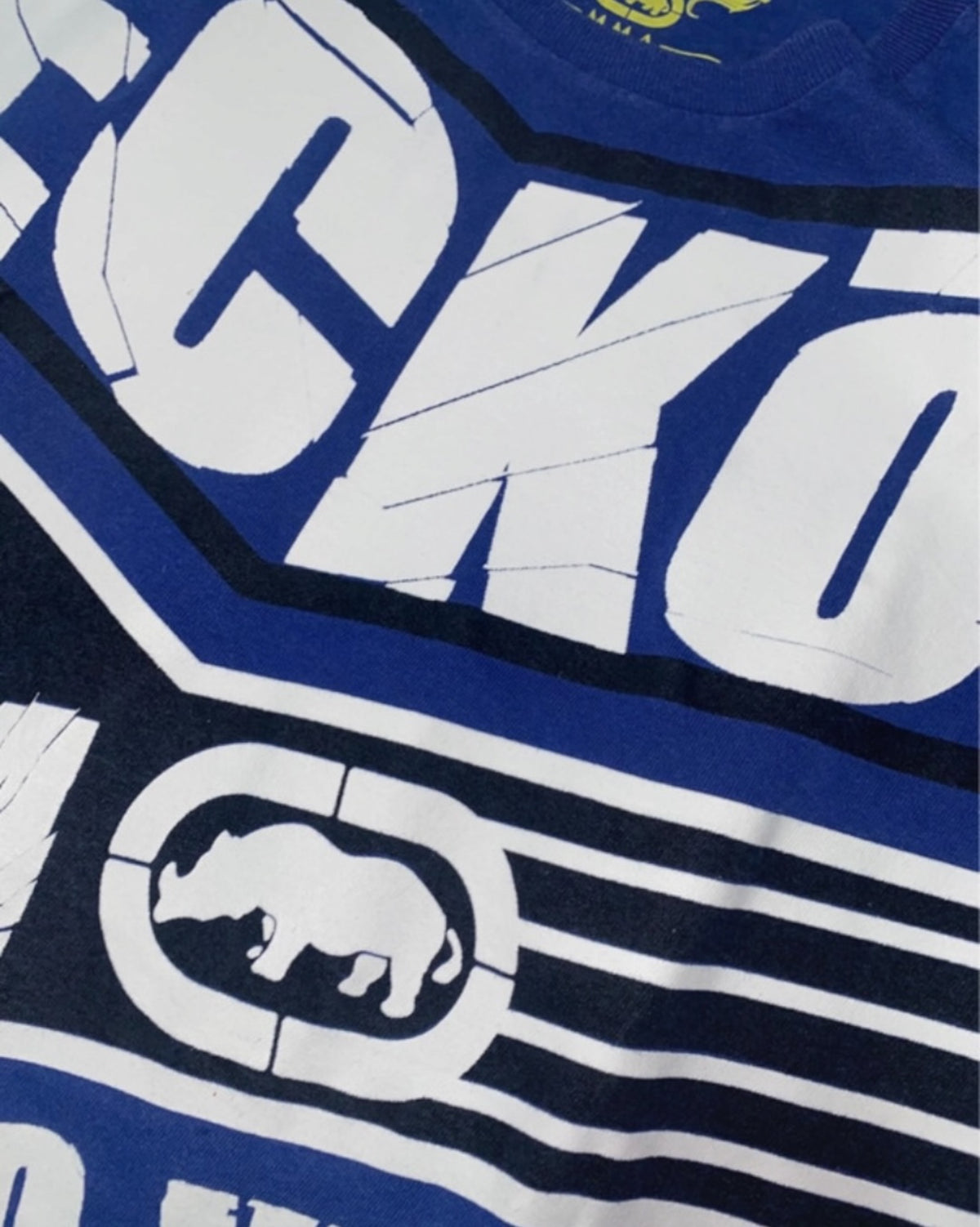 Ecko Unltd MMA 2000s Vintage y2k T-Shirt rare *XL*
