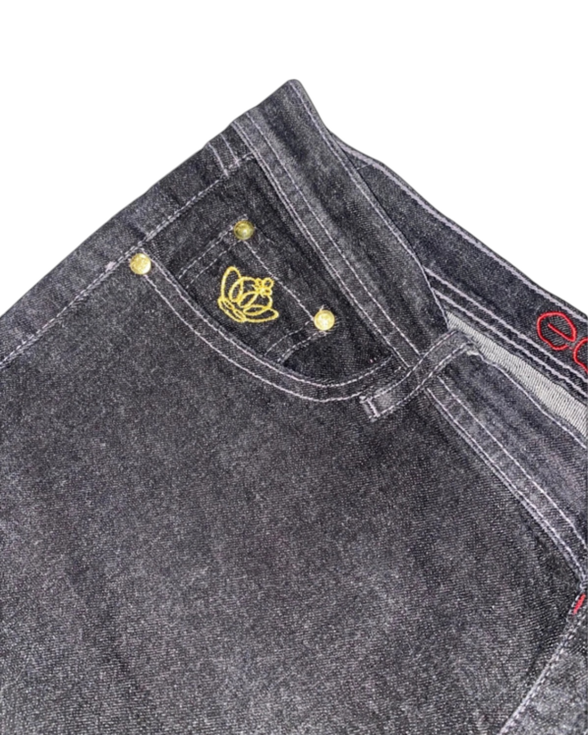 Ecko Red Vintage Womens 2000s Skinny Jeans y2k *44*
