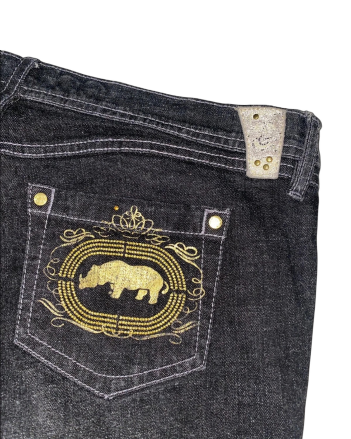 Ecko Red Vintage Womens 2000s Skinny Jeans y2k *44*