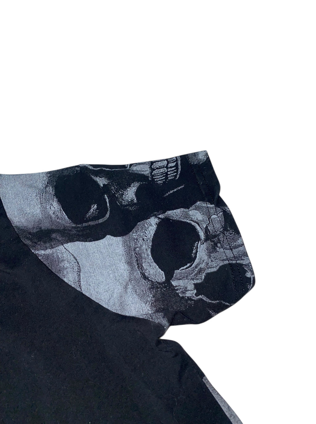 Flex Style 2010s Skull T-Shirt Tribal Gothic y2k Slim fit *M*